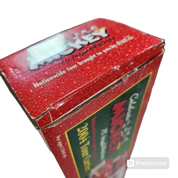 Vintage Disney Mickey Mouse Coca-Cola Limited Edition Collectible Tour Carrier - Picture 12 of 14